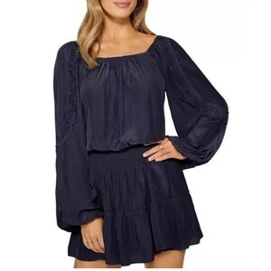 RAMY BROOK | Silvy Tiered Skirt Mini Dress